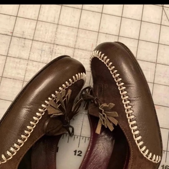 Via Spiga Brown Suede Pumps - Picture 9 of 9